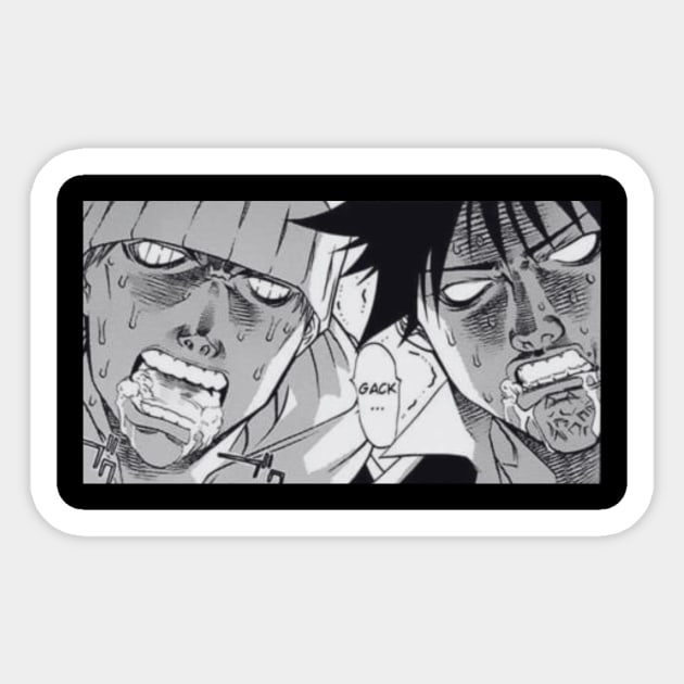 Air Gear - Ikki and Kazu Sticker by Blackpumpkins